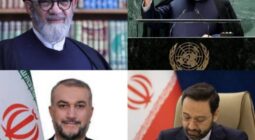 تداول صور لوزير الخارجية الإيراني ومسؤولين آخرين على متن مروحية الرئيس رئيسي بعد الحادث