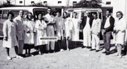 لقطة نادرة لطواقم طبية مصرية تختبرون لقاح التراخوما في القطيف عام 1969
