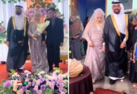 شاهد شاب سعودي يزف خادمتهم إلى زوجها في إندونيسيا