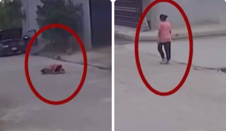 مأساة في كركوك.. شاهد لحظة مقتل طفلة عراقية برصاصة طائشة أثناء سيرها وسط الشارع