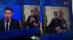 شاهد مراسل في القناة الوطنية الأوكرانية يستنشق مسحوقاً أبيض على الهواء ويثير الجدل