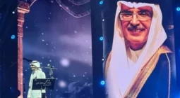 بالفيديو: عايض يوسف يفاجئ جمهوره في الكويت بأغنية تخيل للراحل الأمير بدر بن عبد المحسن