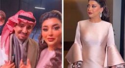 شاهد أحدث ظهور للفنان عبدالله السدحان برفقة زوجته خلال عرض فيلمه الجديد نورة