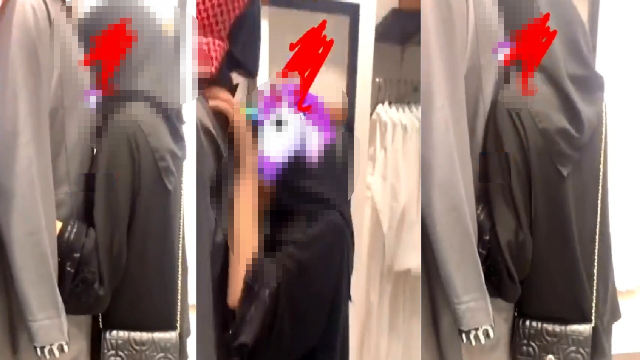 فيديو متداول يثير الجدل لفتاة تتحرش بـ مانيكان في محل تجاري